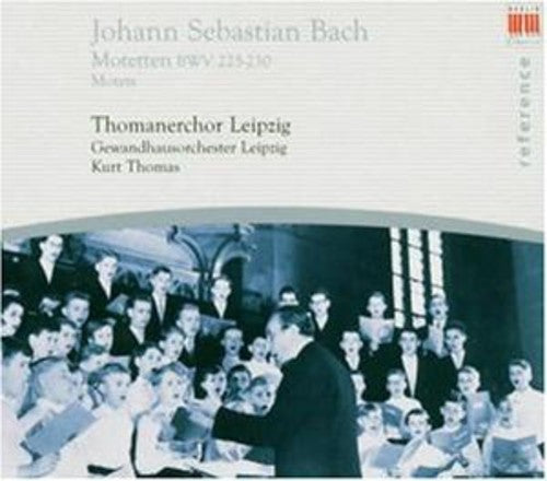 the album cover for J.S. Bach - Motets BWV 225-230