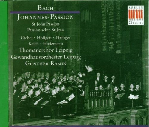 the album cover for J.S. Bach - St John Passion