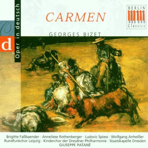 the album cover for G. Bizet - Carmen