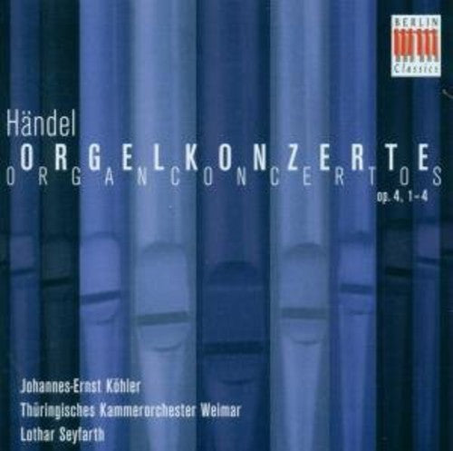 Handel / Kohler / Thuringisches Kammerorchester - Organ Concerto Op. 4 1-4 - Music CD