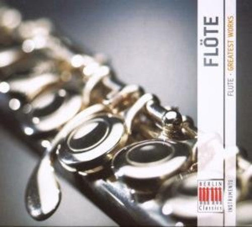the album cover for J. IBERT - Flute: Greatest Works