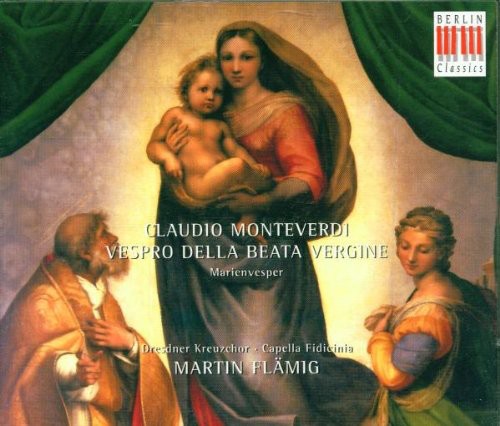 Monteverdi - Vespro Della Beata Vergine - Music CD