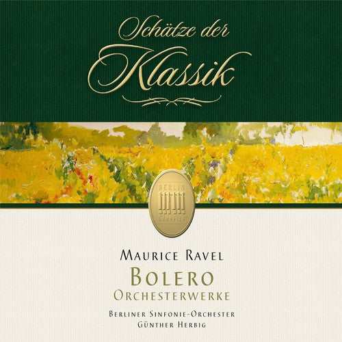 the album cover for M. RAVEL - Orchestral Works