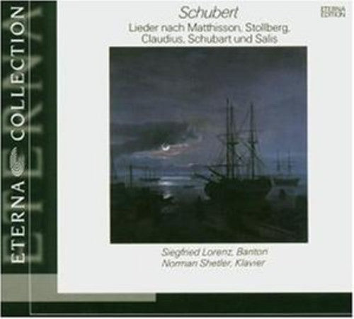Schubert / Lorenz / Shetler - Lieder To Texts By Various P - Music CD