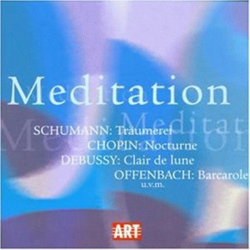 the album cover for R. SCHUMANN - Meditation