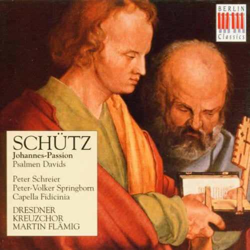 Schutz / Schreier / Springborn / Flamig - St. John's Passion - Music CD