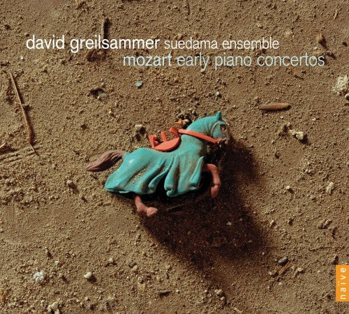 the album cover for W.A. Mozart - Mozart Early Piano Concertos