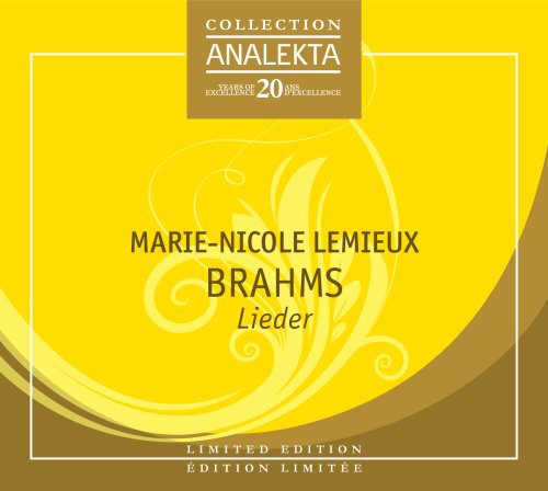 Brahms / Lemieux - Leider - Music CD