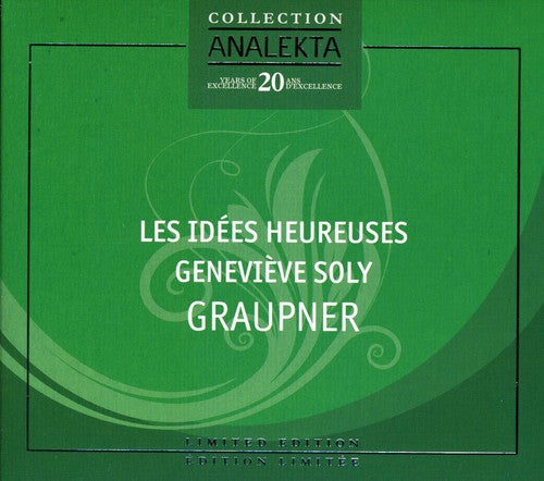 the album cover for Heureuses/Soly - Partitas