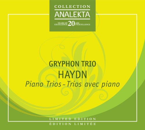 the album cover for J. HAYDN - Piano Trios