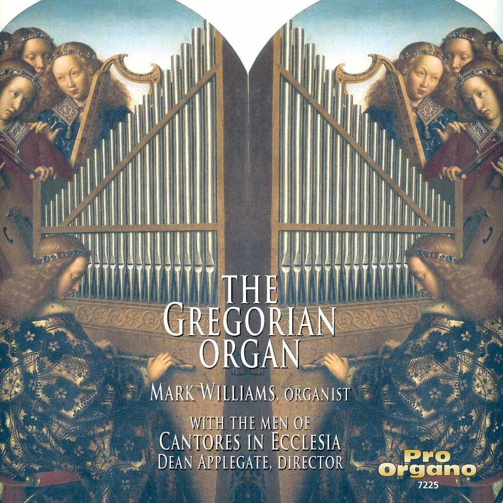 the album cover for Cantores In Ecclesia - Gregorian Organ