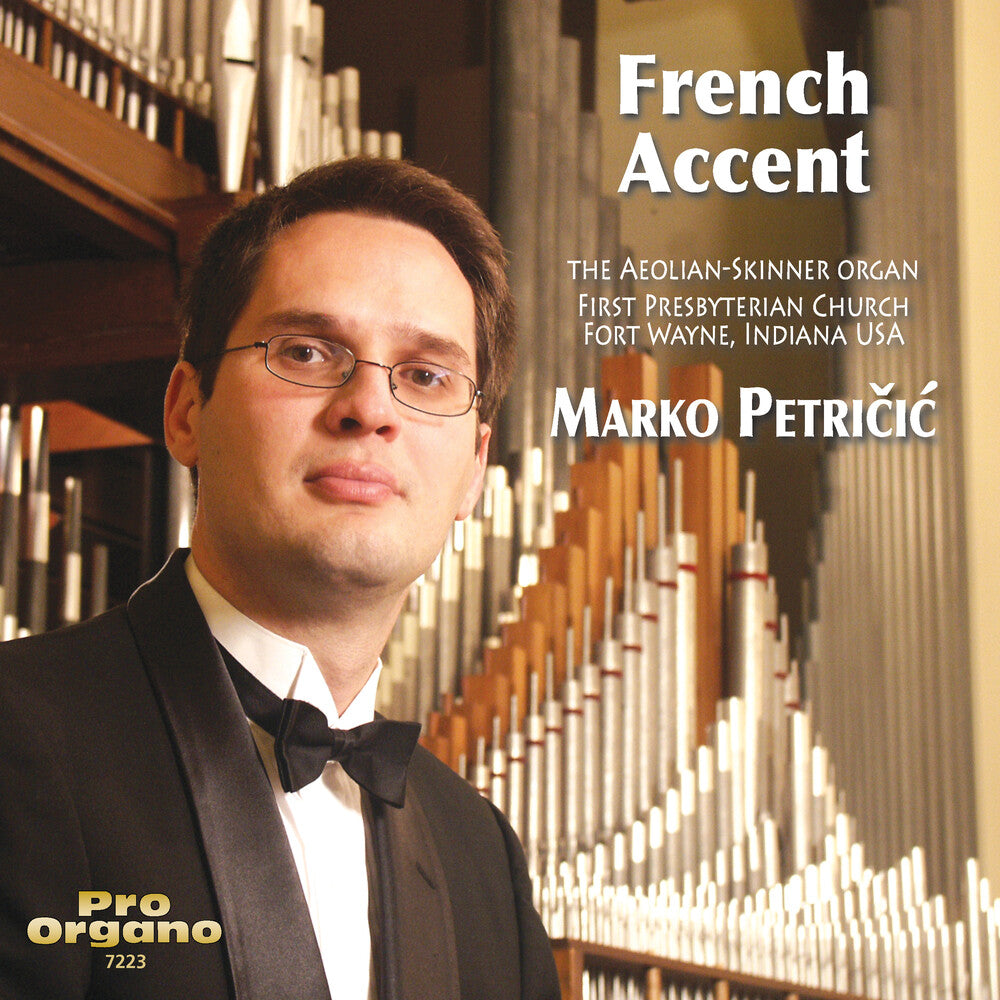 the album cover for Marko PetriÄiÄ‡ - French Accent