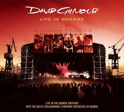 the album cover for David Gilmour - Live in Gdansk