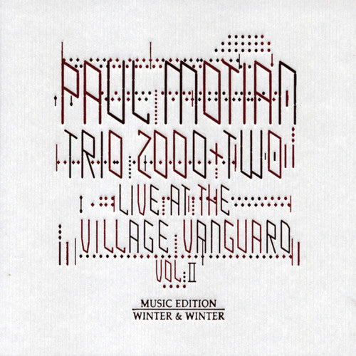 the album cover for Paul Motian - Live At The Village Vanguard, Vol. 2 [Smartpack]