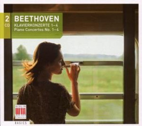 the album cover for L.V. Beethoven - Piano Concertos Nos. 1-4 [Digipak]
