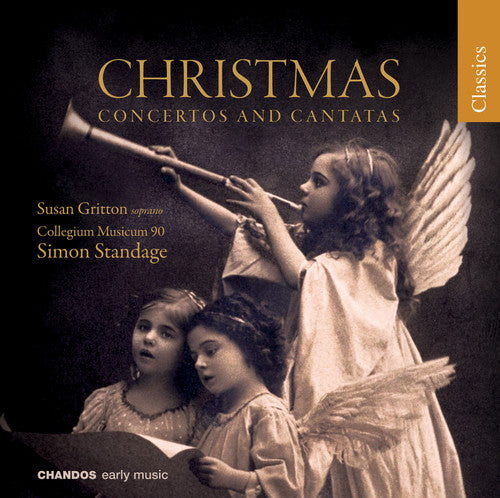 the album cover for Susan Gritton - Christmas Concertos & Cantatas