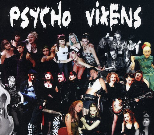 the album cover for Psycho Vixens - Psycho Vixens / Various