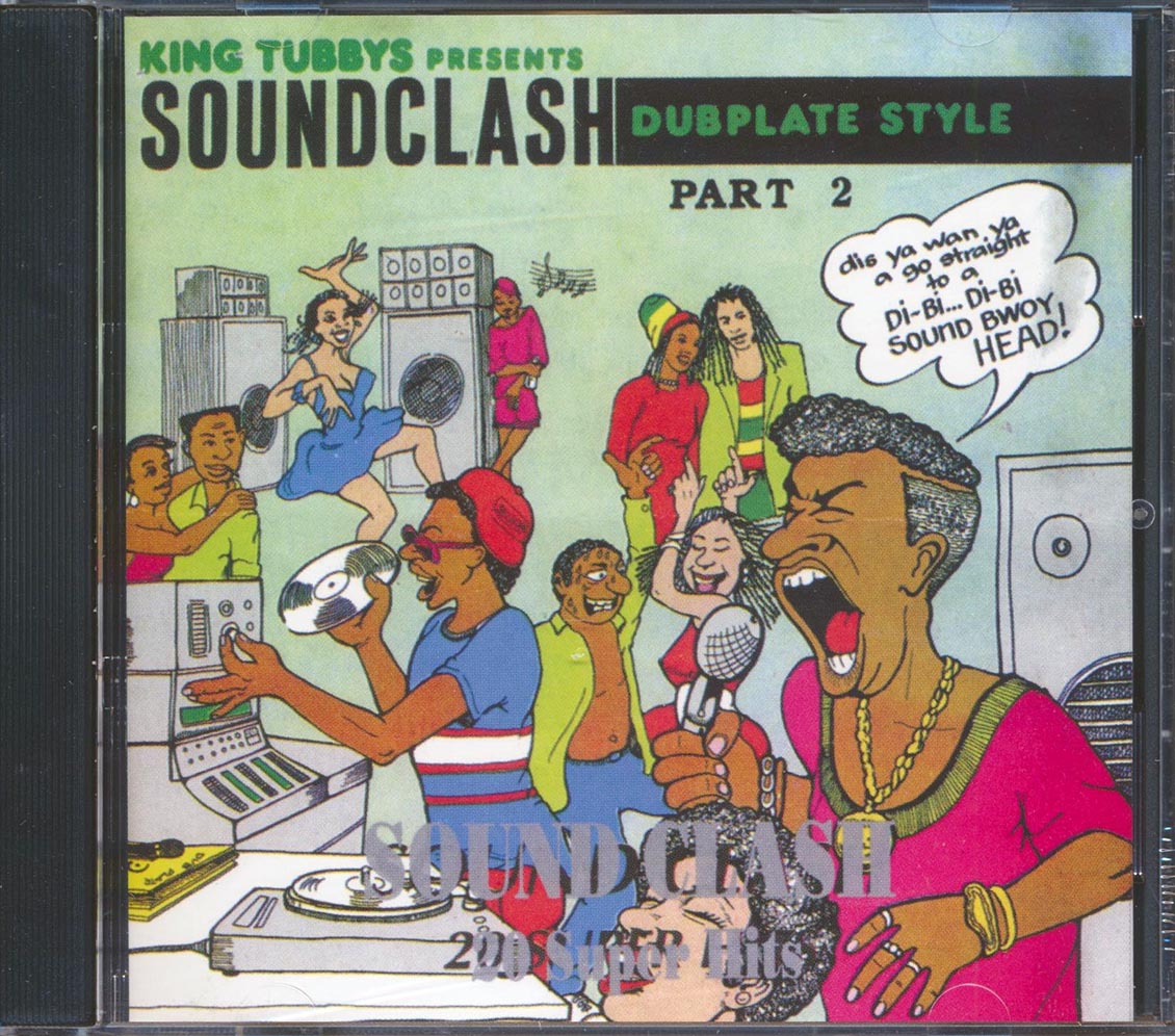 King Tubby, Johnny Osbourne, Conroy Smith, Fuzzy Jones, Etc. - Soundclash Dub Plate Style Volume 1 (Vocals) + Volume 2 (Dubs) (20 tracks) Music CD