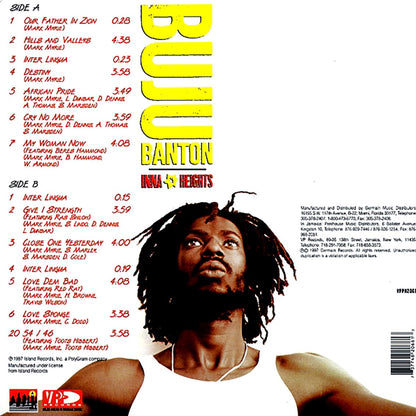 Buju Banton - Inna Heights Vinyl Record