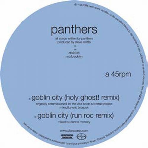 Panthers - Goblin City (Holy Ghost! Remix) Vinyl Record