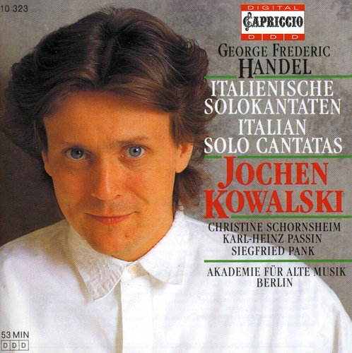 the album cover for JOCHEN KOWALSKI - Italian Solo Cantatas