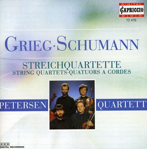 Grieg / Schumann / Petersen - String Quartets Opus 27 & 41 - Music CD