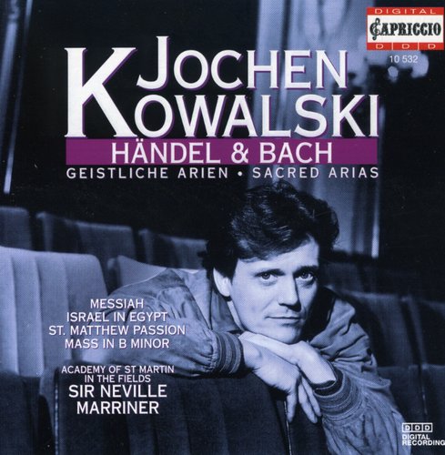 Kowalski,jochen / Marriner / Asmf - Sings Handel & Bach Sacred Arias - Music CD