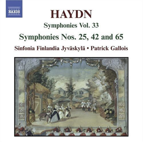 Haydn / Sinfonia Finlandia / Gallois - Symphonies Nos. 25 42 & 65 / Symphonies 33 - Music CD