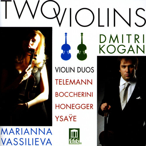 Boccherini / Honegger / Ysaye / Kogan / Vassilieva - Two Violins - Music CD
