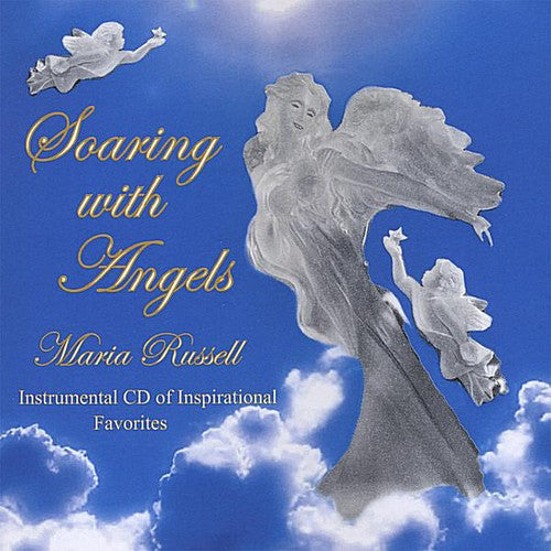 the album cover for Maria Russell - Soaring with Angels