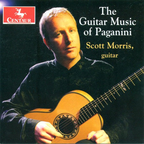 the album cover for Paganini / Morris - Guitar Music