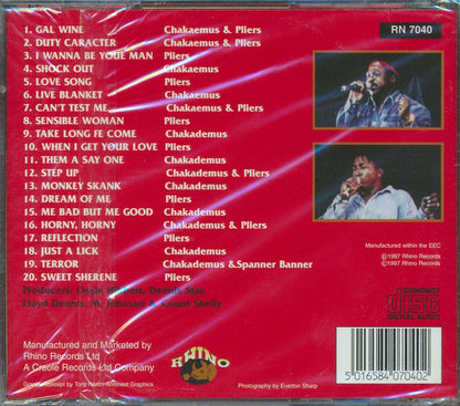 Chaka Demus & Pliers - Chaka Demus & Pliers (20 tracks) Music CD