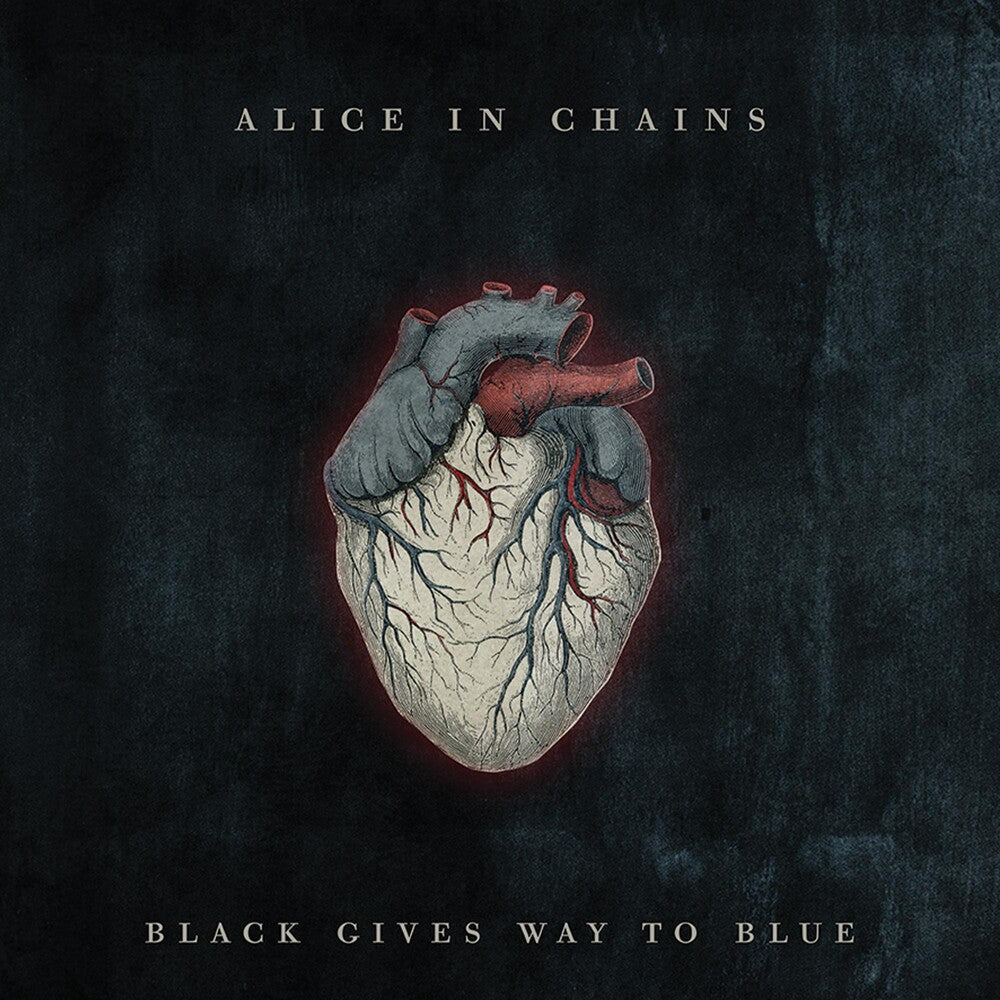 the album cover for Alice In Chains - Black Gives Way To Blue