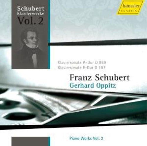 Schubert / Oppitz - Piano Works 2 - Music CD