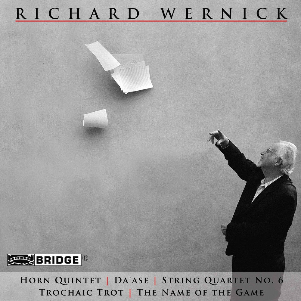 the album cover for William Purvis - Music of Richard Wernick