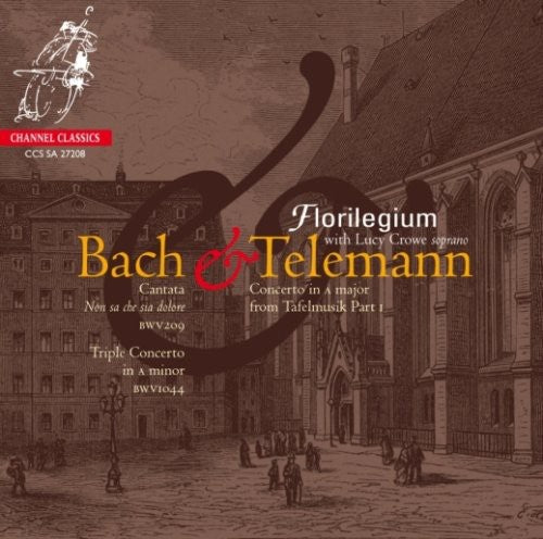 the album cover for Lucy Crowe - Cantata BWV 209 - Non Sa Che Sia Dalore Triple Cto