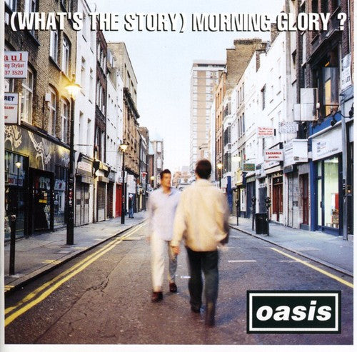 the album cover for Oasis - What's The Story Morning Glory