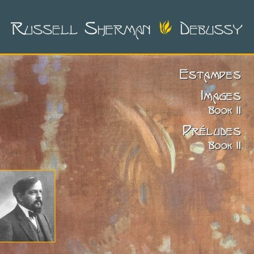 the album cover for Russell Sherman - Estampes / Images Livre II / Preludes Livre II