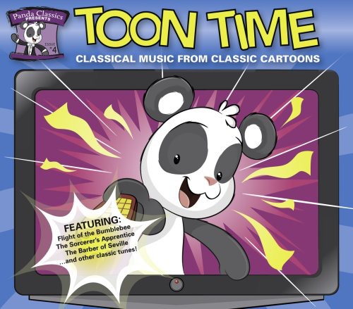 the album cover for Panda Classics Presents Toon Time - Panda Classics Presents: Toon Time / Various