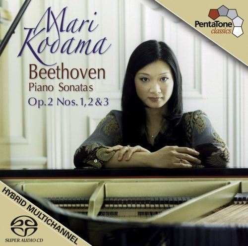 the album cover for Mari Kodama - Piano Sonatas Op. 2 Nos. 1 2 & 3