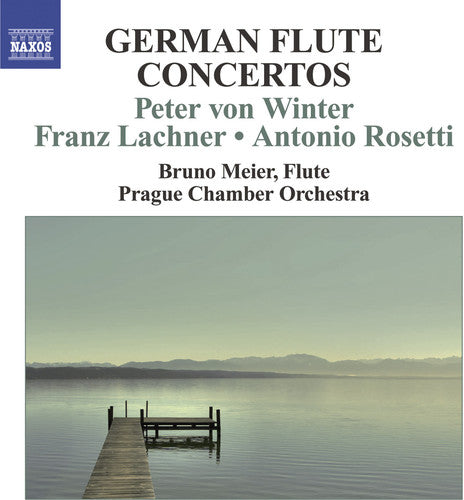 the album cover for Bruno Meier - German Flute Concertos