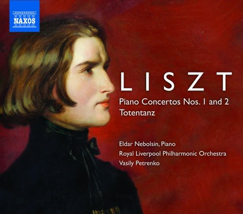 the album cover for Eldar Nebolsin - Piano Concertos Nos. 1 & 2