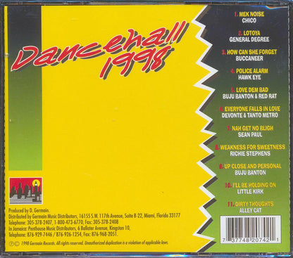 Buju Banton, Richie Stephens, Etc. - Penthouse Dancehall 1998 Music CD