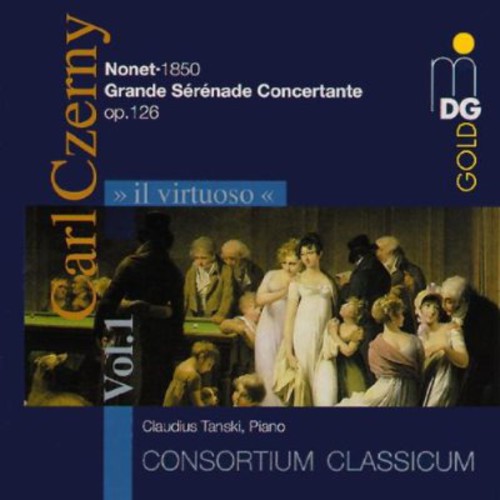 the album cover for Carl Czerny - Nonet / Grande Serenade Concertante