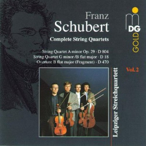 Schubert / Leipzig String Quartet - String Quartets 2 - Music CD