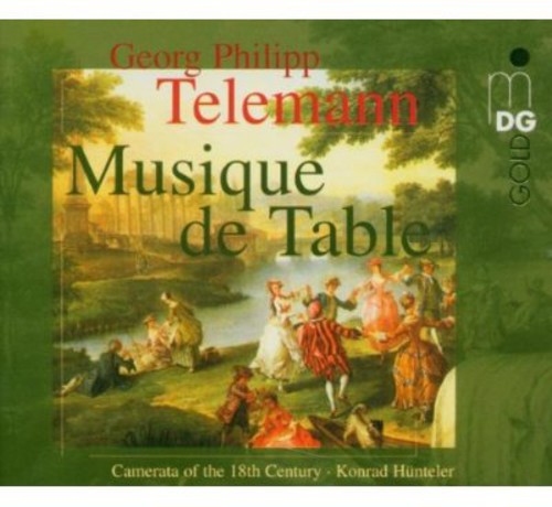 Telemann / Hunteler - Musique De Table 1-4 - Music CD
