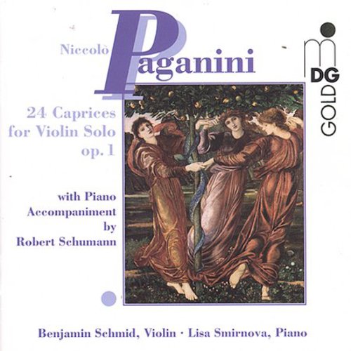 Paganini / Schmid / Smirnova - 24 Caprices For Violin - Music CD