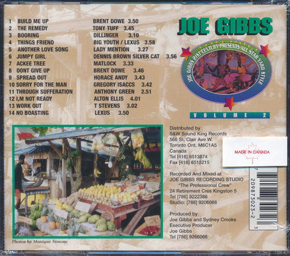 Alton Ellis, Horace Andy, Dennis Brown, Etc. - Joe Gibbs All Star Yard Style 2 Music CD
