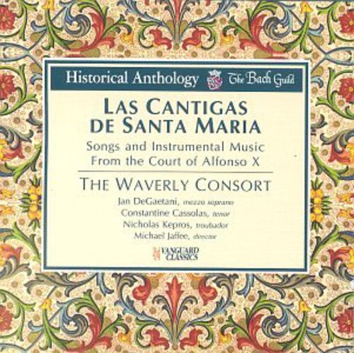 Waverly Consort - Las Cantigas De Santa Maria - Music CD