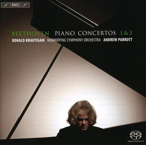 the album cover for Norrkoping Symphony Orchestra - Piano Ctos 1 & 3